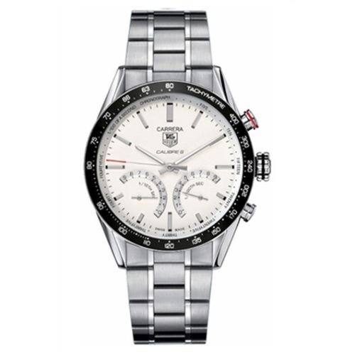 TAG Heuer Carrera Calibre S 43 Stainless Steel / Silver / Bracelet